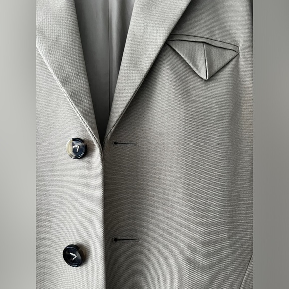 Bottega Veneta Coat Tan Canvas Cotton 42 IT. - Picture 3 of 9